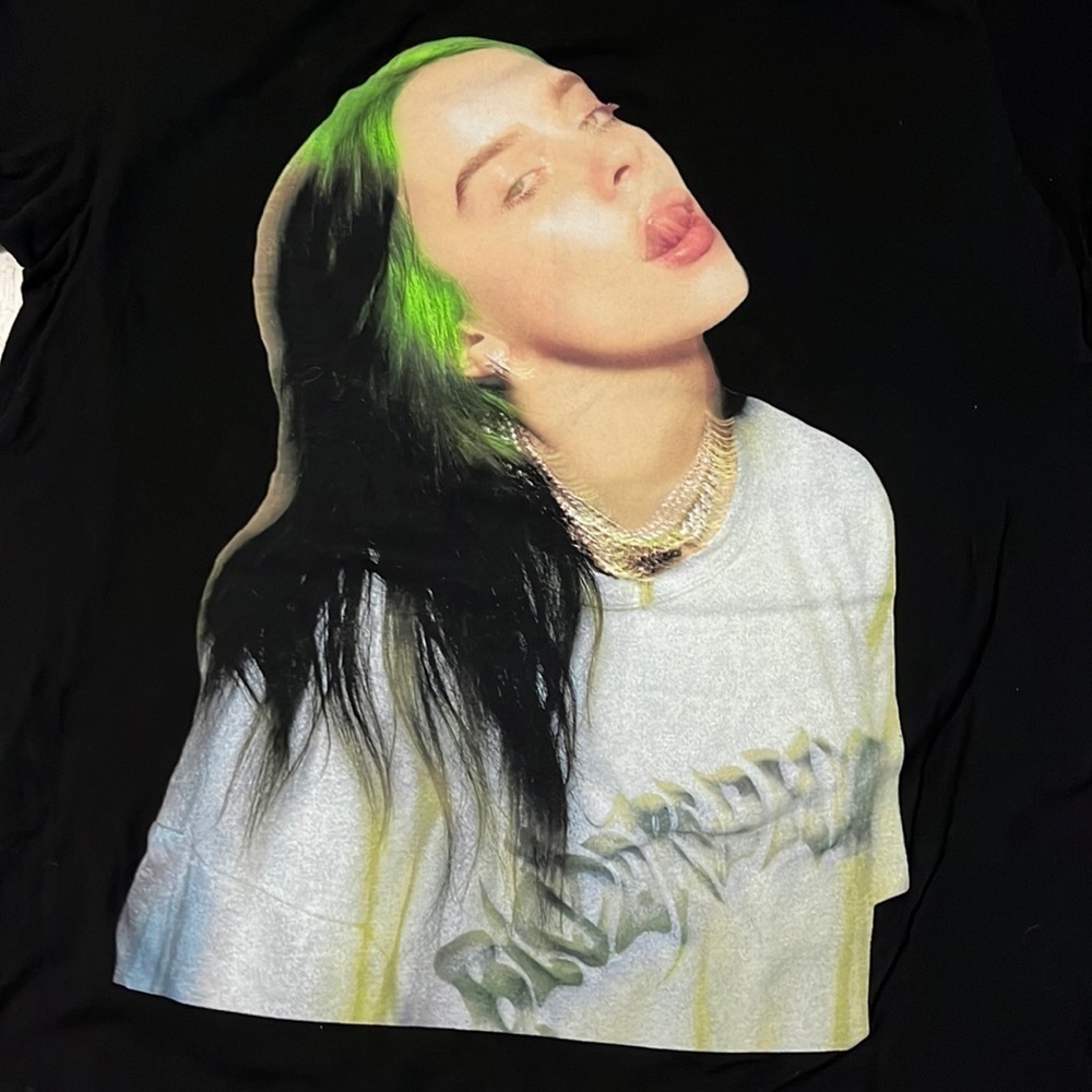 Billie Eilish tee size L - Picture 2 of 6